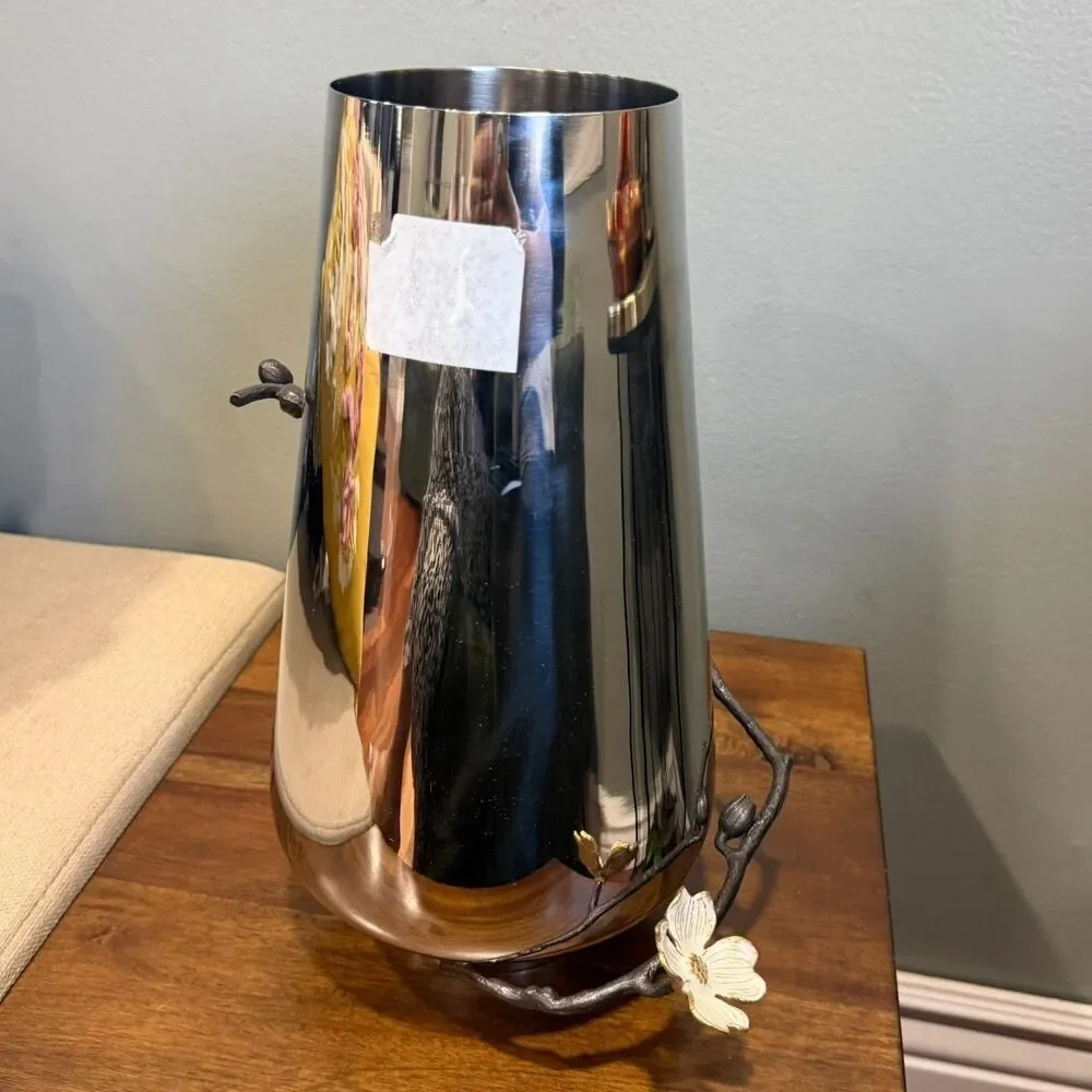 Michael Aram Dogwood Vase Large NEW No Box